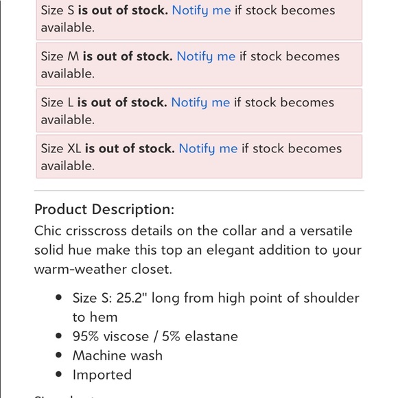 Milan Kiss Criss Cross Tank - Picture 6 of 6